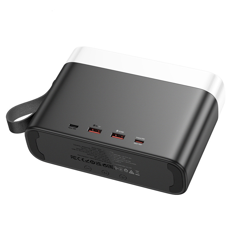 Портативний Захисна плівка Power Bank Hoco J94A Masterful 22.5W 50000 mAh Black