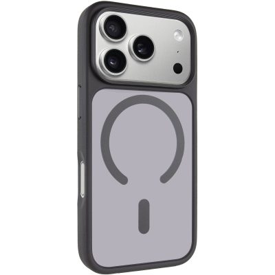 TPU + PC чохол Metal Buttons with Magnetic Fit для Apple iPhone 18 Pro / 17 Pro (6.3″)