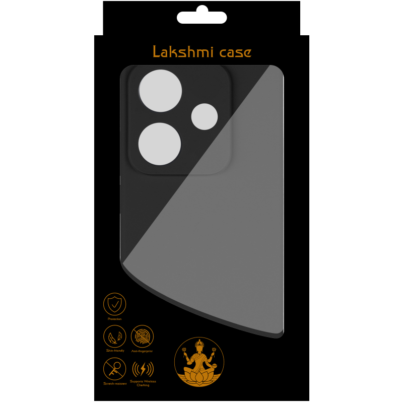 Чохол Silicone Cover Lakshmi Full Camera (AAA) для Xiaomi Redmi Note 17 4G/5G