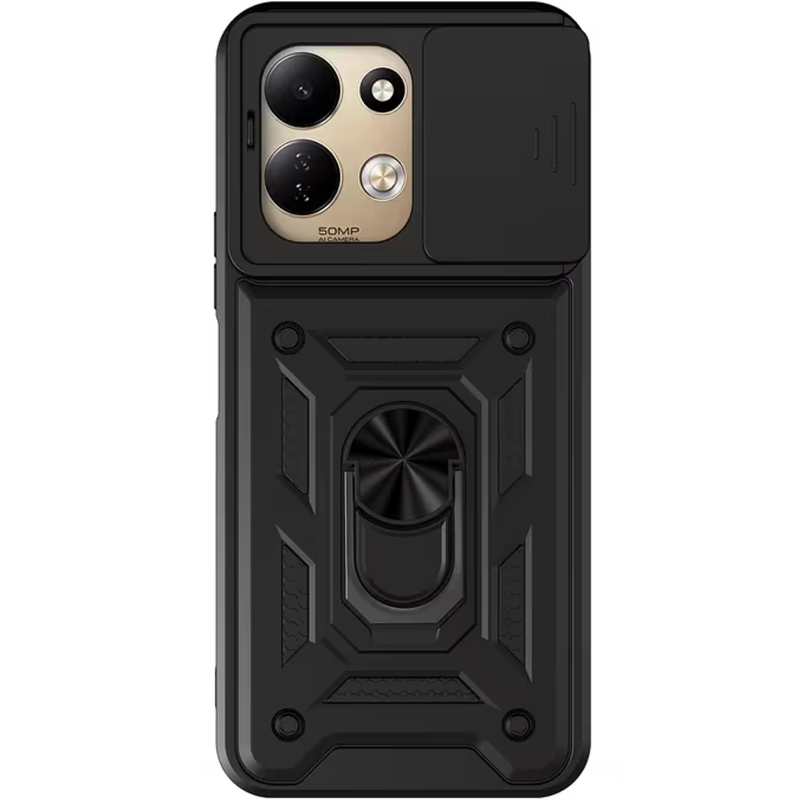Чохол Ummi Camshield Serge Ring для Xiaomi Redmi 17 Чорний / Black