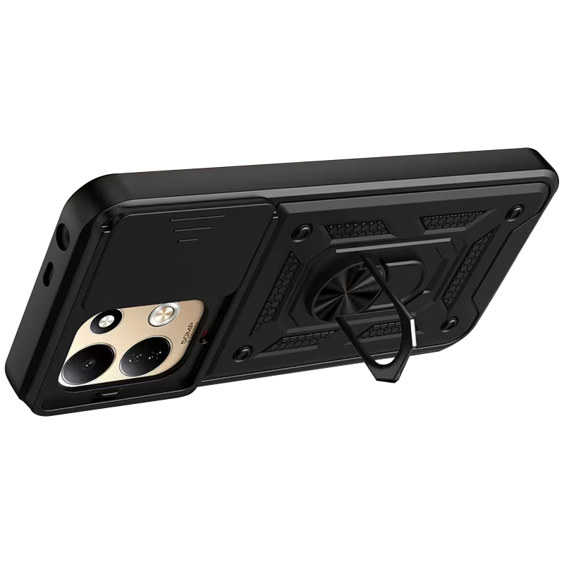 Чохол Ummi Camshield Serge Ring для Xiaomi Redmi 17 Чорний / Black