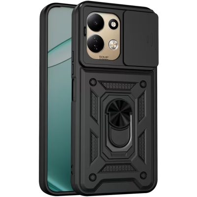 Чохол Ummi Camshield Serge Ring для Xiaomi Redmi 17 Чорний / Black