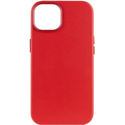Шкіряний чохол Leather Case (AA Plus) with Magnetic Fit для Apple iPhone 14 (6.1")