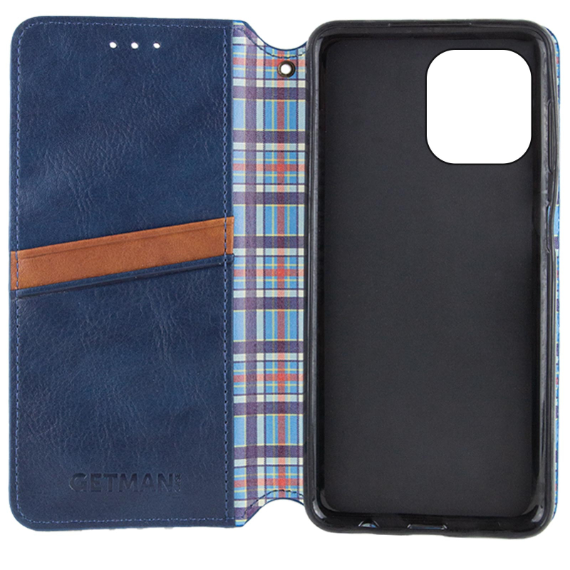 Шкіряний чохол-книжка GETMAN Cubic (PU) для Apple iPhone 12 Pro Max (6.7")