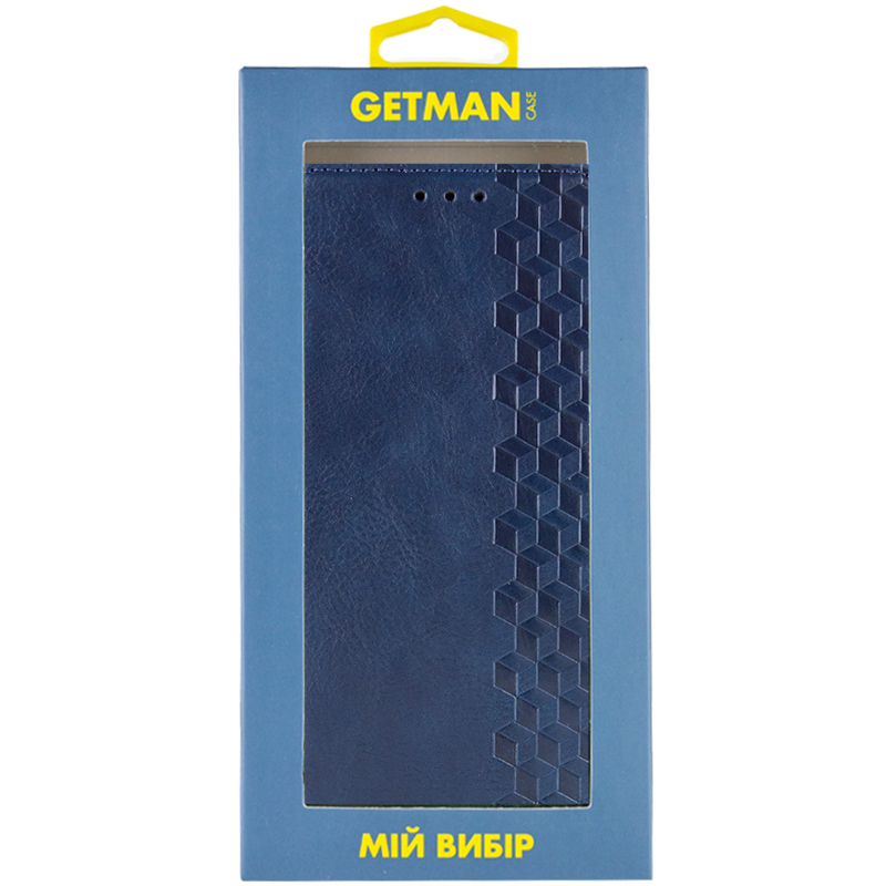 Шкіряний чохол-книжка GETMAN Cubic (PU) для Apple iPhone 12 Pro Max (6.7")