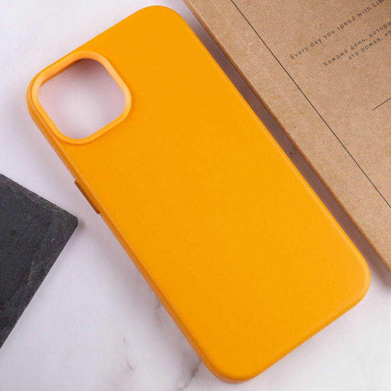 Шкіряний чохол Leather Case (AA Plus) with Magnetic Fit для Apple iPhone 13 Pro Max (6.7")