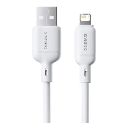 Дата кабель Baseus Silky Series OS Fast Charging USB to Lightning 2.4 А (2 м) (P1037770)