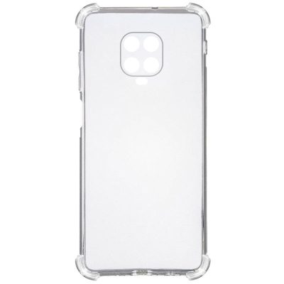 TPU чохол GETMAN Ease logo посилені кути для Xiaomi Redmi Note 9s / Note 9 Pro / Note 9 Pro Max Безбарвний (прозорий)