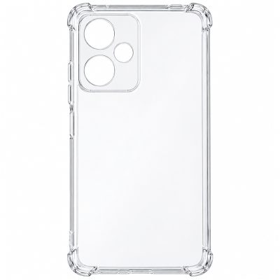 TPU чохол GETMAN Ease logo посилені кути Full Camera для Xiaomi Redmi Note 12 5G Безбарвний (прозорий)