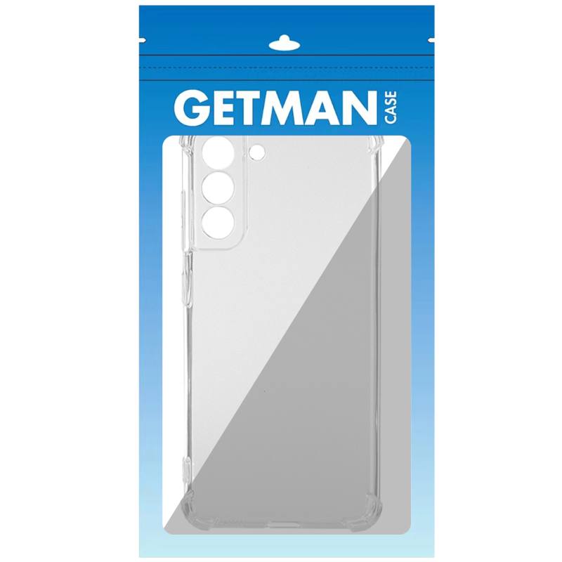TPU чохол GETMAN Ease logo посилені кути Full Camera для Samsung Galaxy S20 FE Безбарвний (прозорий)