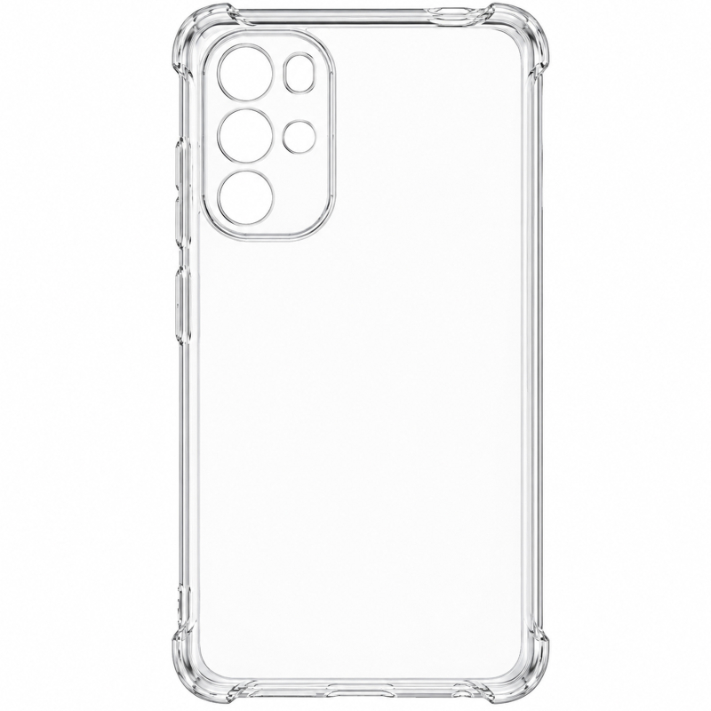 TPU чохол GETMAN Ease logo посилені кути Full Camera для Nokia G22 Безбарвний (прозорий)