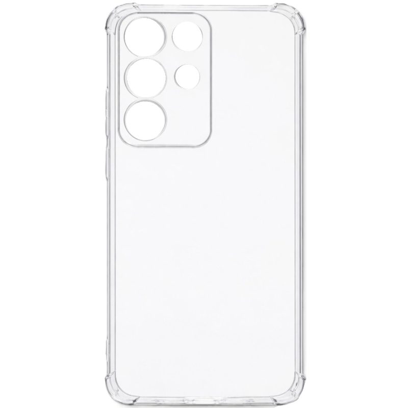 TPU чохол GETMAN Ease logo посилені кути Full Camera для Realme C85 Безбарвний (прозорий)