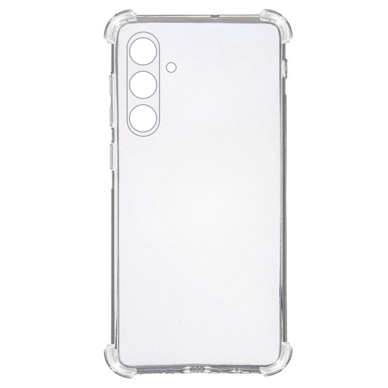 TPU чохол GETMAN Ease logo посилені кути Full Camera для Samsung Galaxy S26 FE Безбарвний (прозорий)