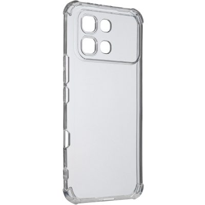 TPU чохол GETMAN Ease logo посилені кути Full Camera для Infinix Note Edge Безбарвний (прозорий)