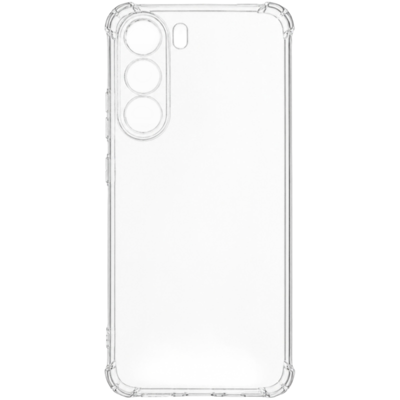 TPU чохол GETMAN Ease logo посилені кути Full Camera для Realme C100i Безбарвний (прозорий)