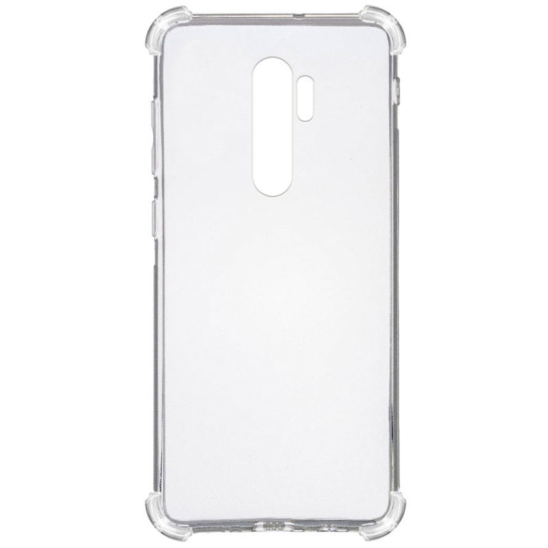 TPU чохол GETMAN Ease logo посилені кути для Xiaomi Redmi 9 Безбарвний (прозорий)
