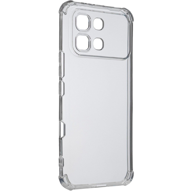 TPU чохол GETMAN Ease logo посилені кути Full Camera для Infinix Note Edge Безбарвний (прозорий)