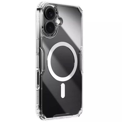TPU чохол Nillkin Nature Pro Magnetic для Apple iPhone 17 (6.3") Безбарвний (прозорий)