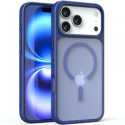 TPU+PC чохол Metal Buttons with Magnetic Fit для Apple iPhone 18 Pro Max / 17 Pro Max (6.9")