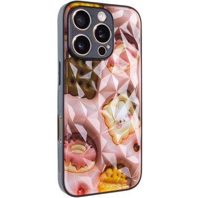 TPU + PC чохол Prisma Fluffie для Apple iPhone 16 Pro (6.3″) Sweet